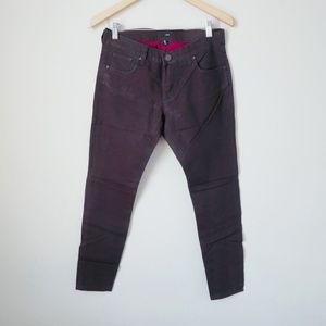 Edyson Burgundy Skinny Jean